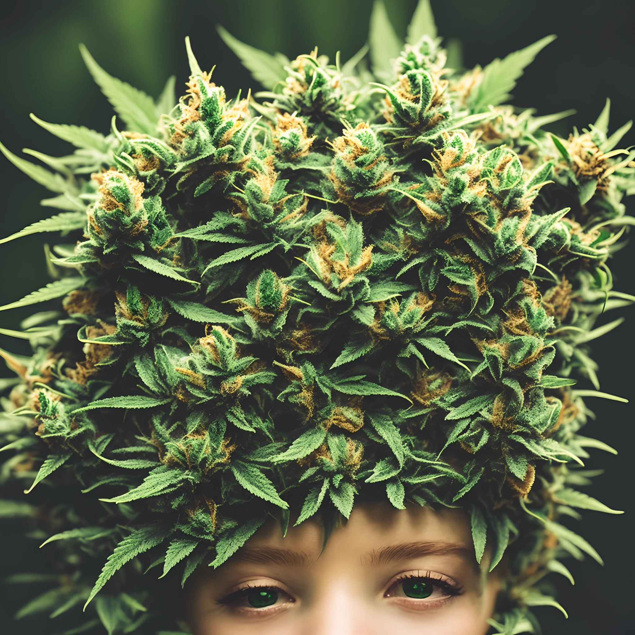 Marijuana crown