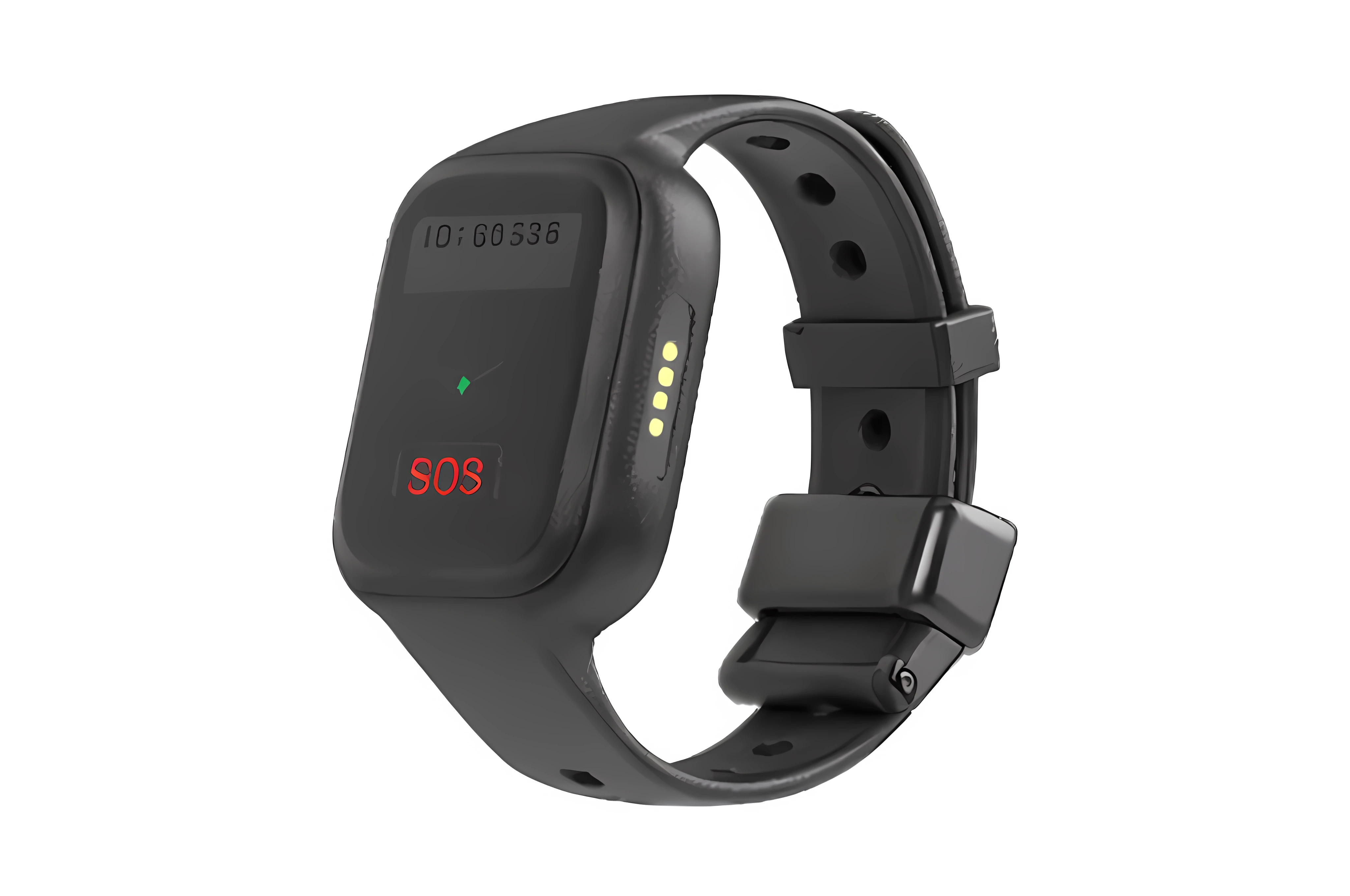 Simple illustration，black in color，Rubber material，Bracelet，watchband