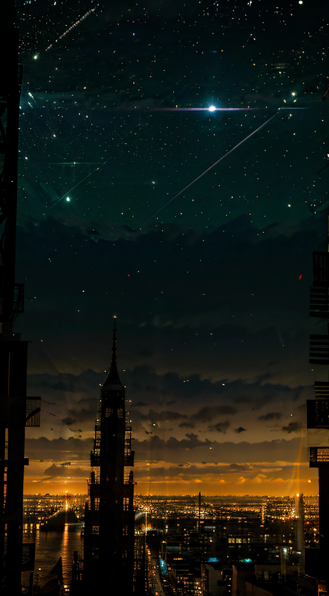 City Lights at Twilight