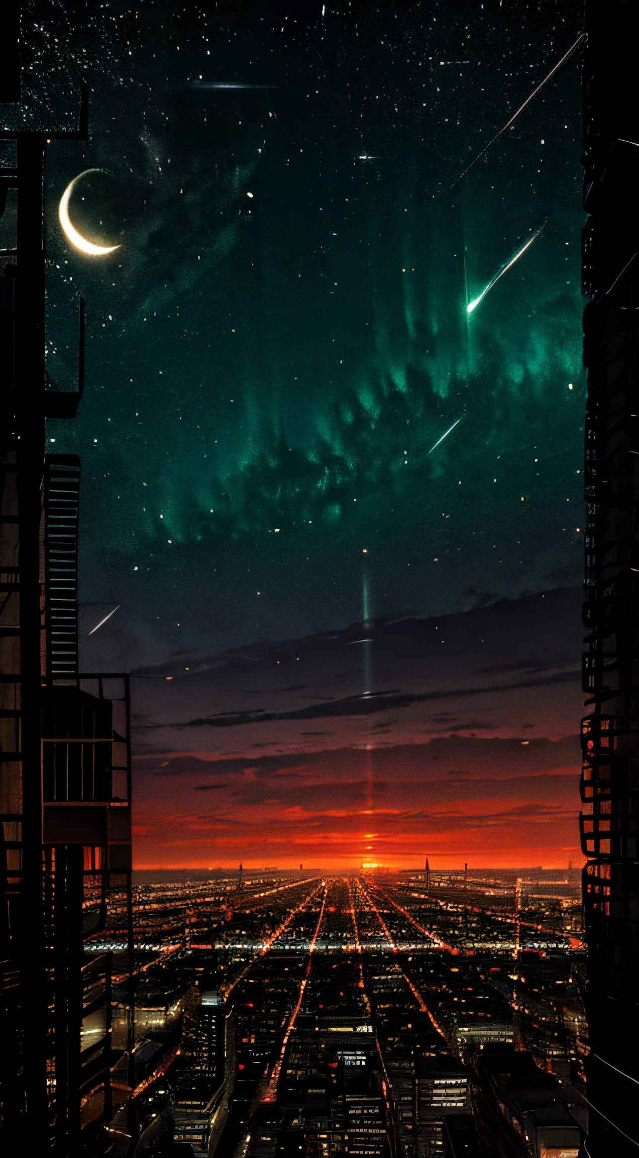 City Lights at Twilight
