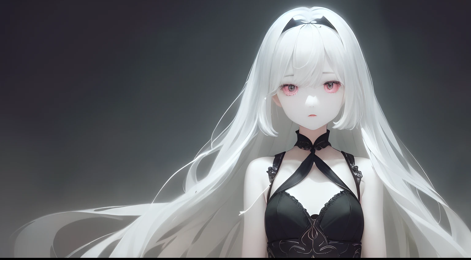 (a very delicate and beautiful)、femele、Offensive photo、独奏、(silhuette)、(Maniacal)(With movement)、dark backgrounds、Black figure、(silhuette)、skinny body、scary atmosphere、single body、mournful、1 persons、Bloods、