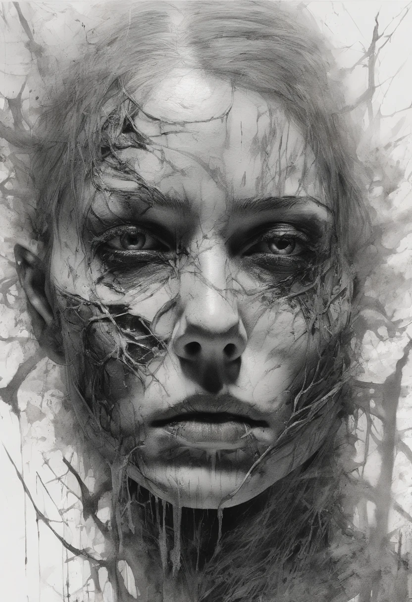(best quality,8k,highres,masterpiece:1.2),ultra-detailed,(realistic,photorealistic,photo-realistic:1.37),sharp focus,physically-based rendering,extreme detail description,professional,vivid colors,bokeh,illustration style,artbook:Carne Griffiths and Vadim Katin,white background,abstract beauty,in a standing position,centrally positioned,camera perspective,facing towards the camera,perfectly approached,dynamic,intense refinement,smoothness,perfectly shaped breasts:sharp focus,8k resolution,high resolution,illustration style,artbook:Carne Griffiths and Vadim Katin,white background,decadent,devil,skeleton,coldness and sharpness