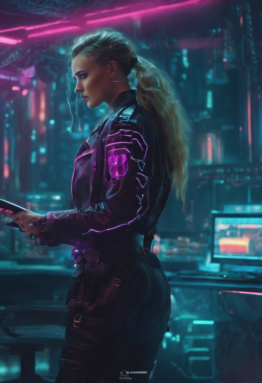 CYBERPUNK HACKER