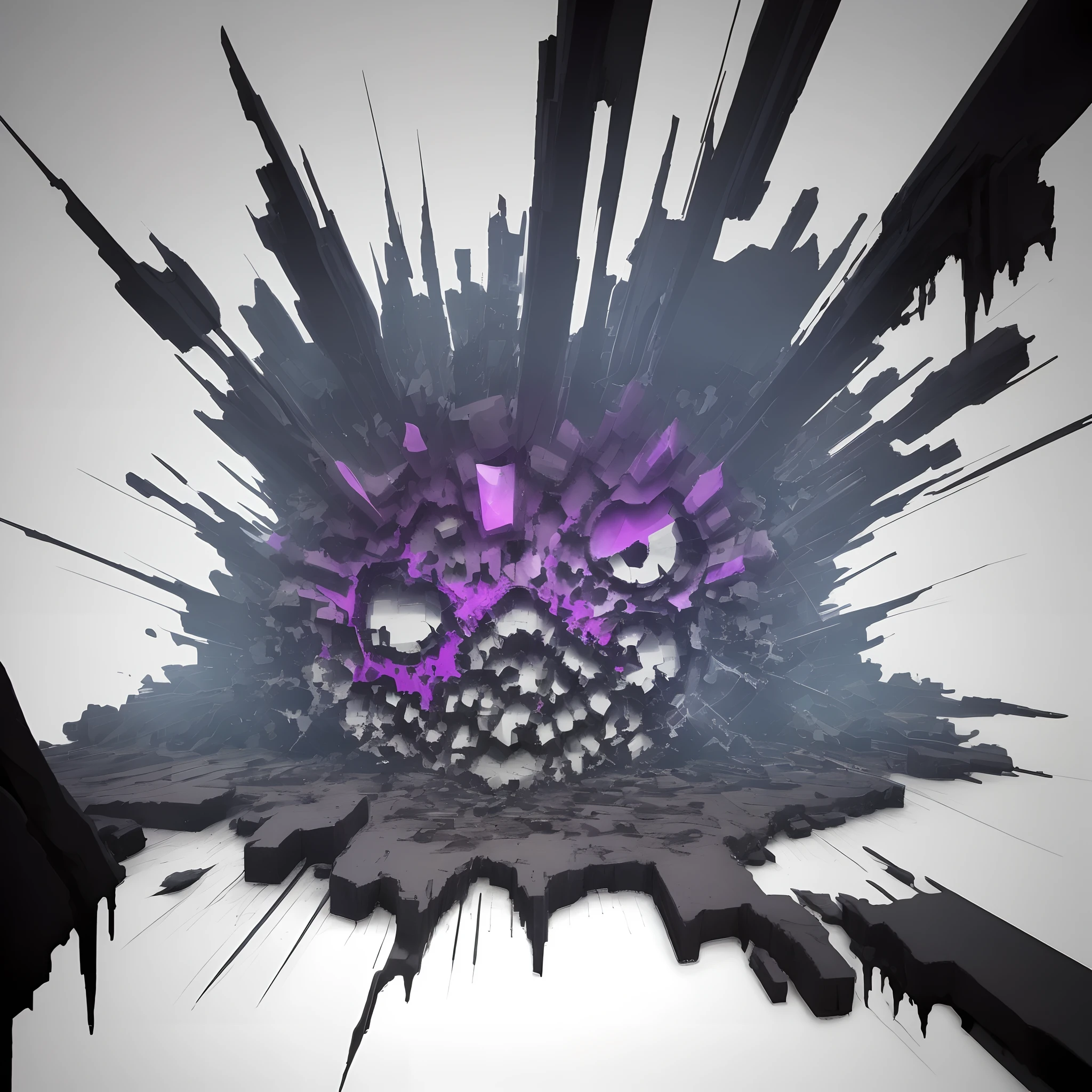 Make a corrupted logo