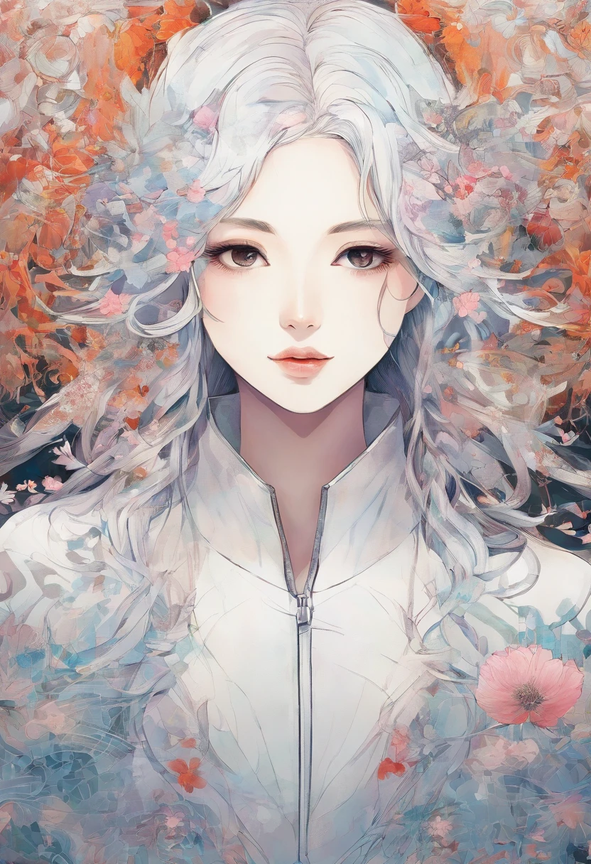 Portrait of a woman close-up photo, Atmospheric scenes, masutepiece, Best Quality, (Detailed beautiful face, detail skin texture, hyperdetailed body:1.1),