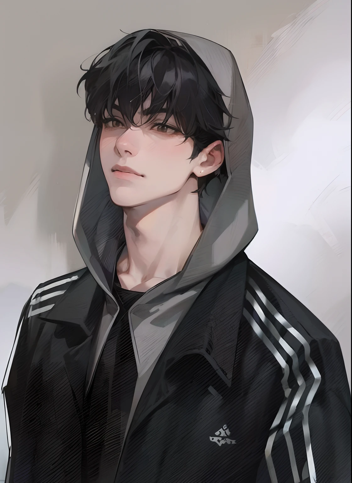 1boy,solo,, official art, unity 8k wallpaper, ultra detailed, beautiful and aesthetic, beautiful, masterpiece, best quality,, Kitsune witch, fox mask, haori jacket, foxfire spell, fox familiar, transformation,