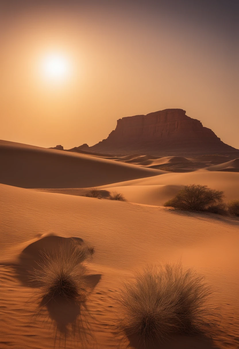 IMAGEM ANJO NO DESERTO ENFRENTADO MUITOS INIMIGOS 4K