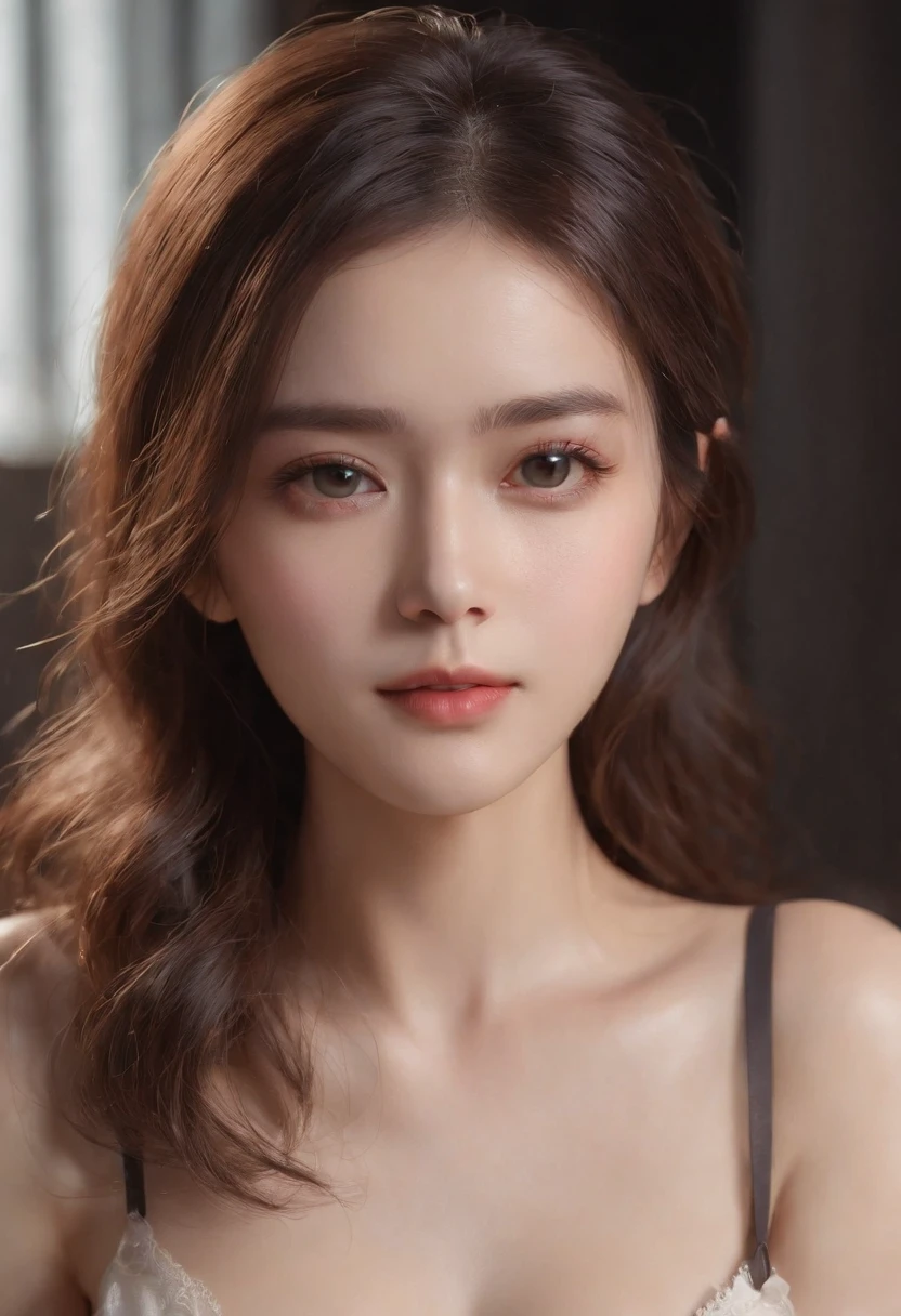 mix4,(8K, RAW photo, Best quality, Masterpiece:1.2), (Realistic, photo-realistic:1.37),1girll, Professional lighting, フォトンマッピング, ラジオシティ, Physically-based rendering,, gradient black colour hair, Short curly hair, Handsome, top quality picture, high resolution, 1080p, (Clear face), (Detailed facial description), (Detailed hand description), (Masterpiece), (exquisite CG), Extreme light and shadow, Messy hair, Master's work, rich details, (Fine facial features), (highest quality picture), (Masterpiece), (Detailed eyes), fine collar bone, She bent over and lowered her body to meet the audience's gaze