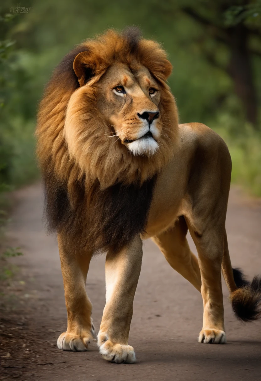 ULTRA REALISTIC WALKING LION