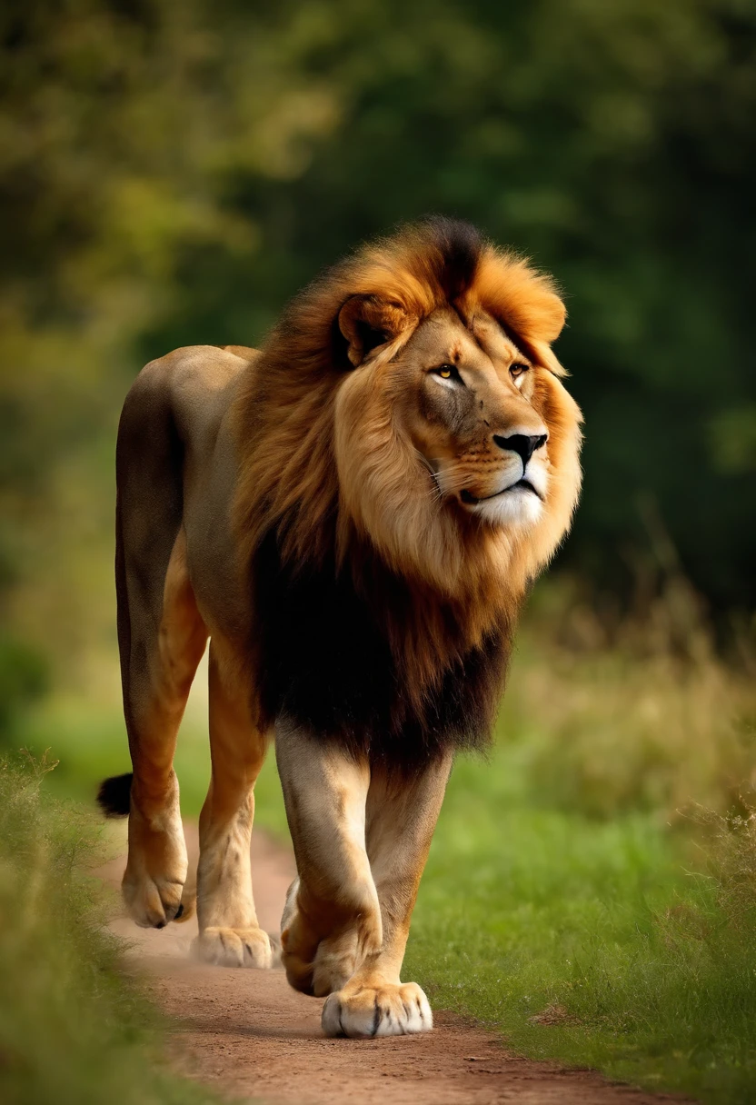 ULTRA REALISTIC WALKING LION