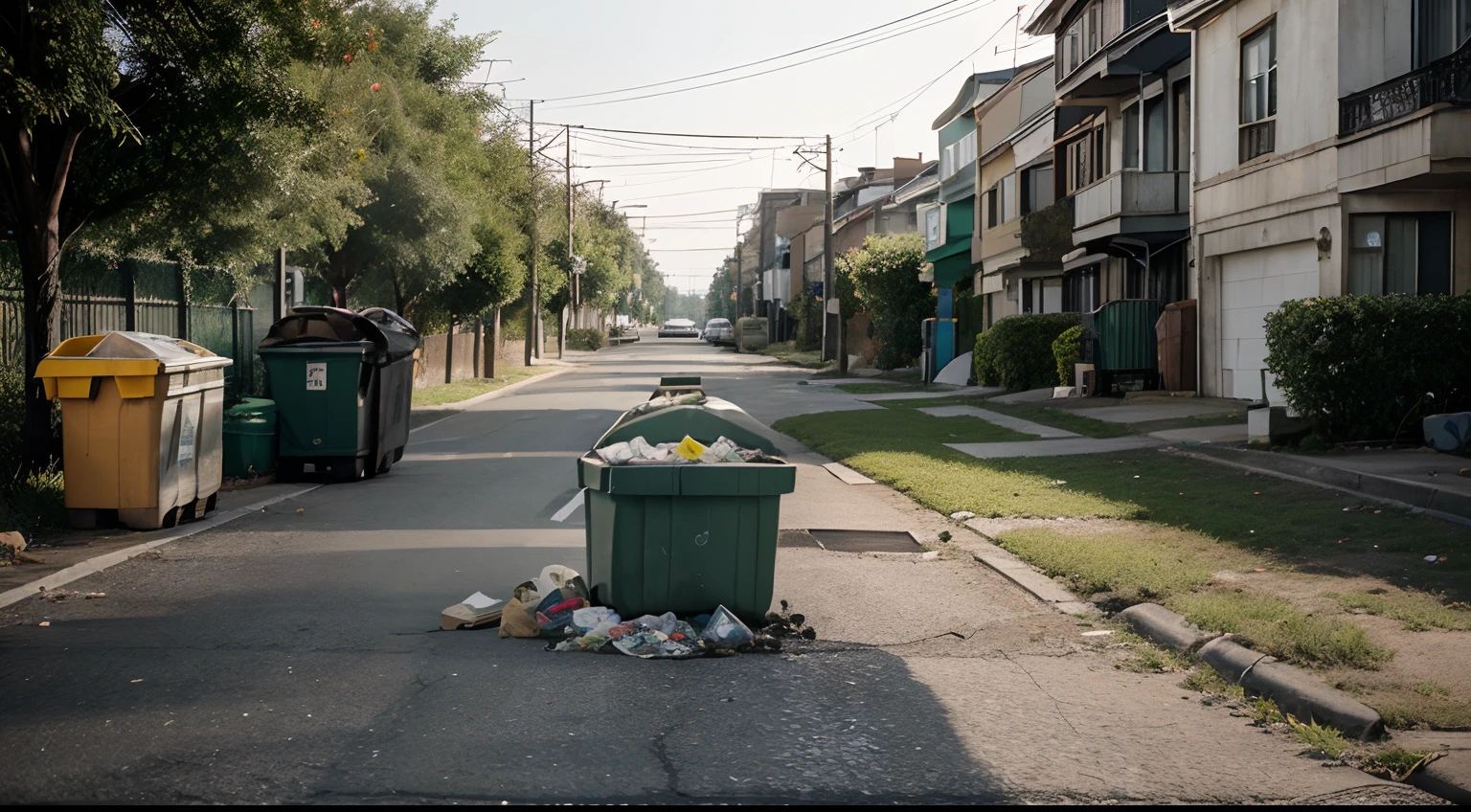 A scene with garbage actions being collected
An illustration that symbolizes the impact of the garbage collection fee on society
An image that represents the increased rate of garbage collection