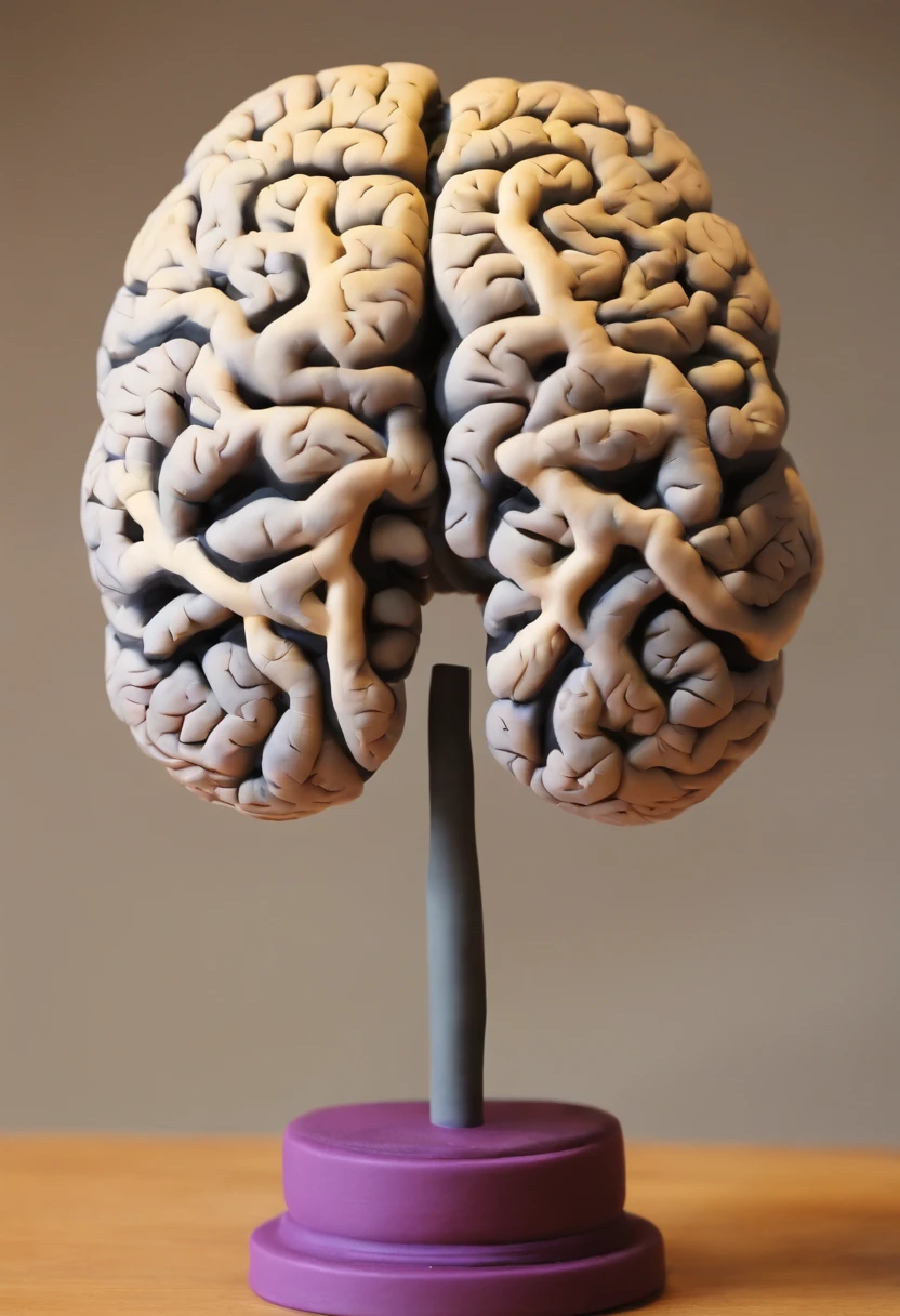 Logo style image of a brain broken in half