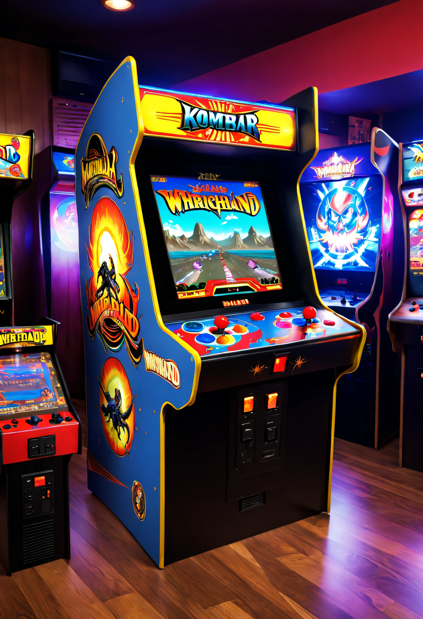 80shair。,Retro,Arcade games,Nostalgia,Kombat Whirlwind