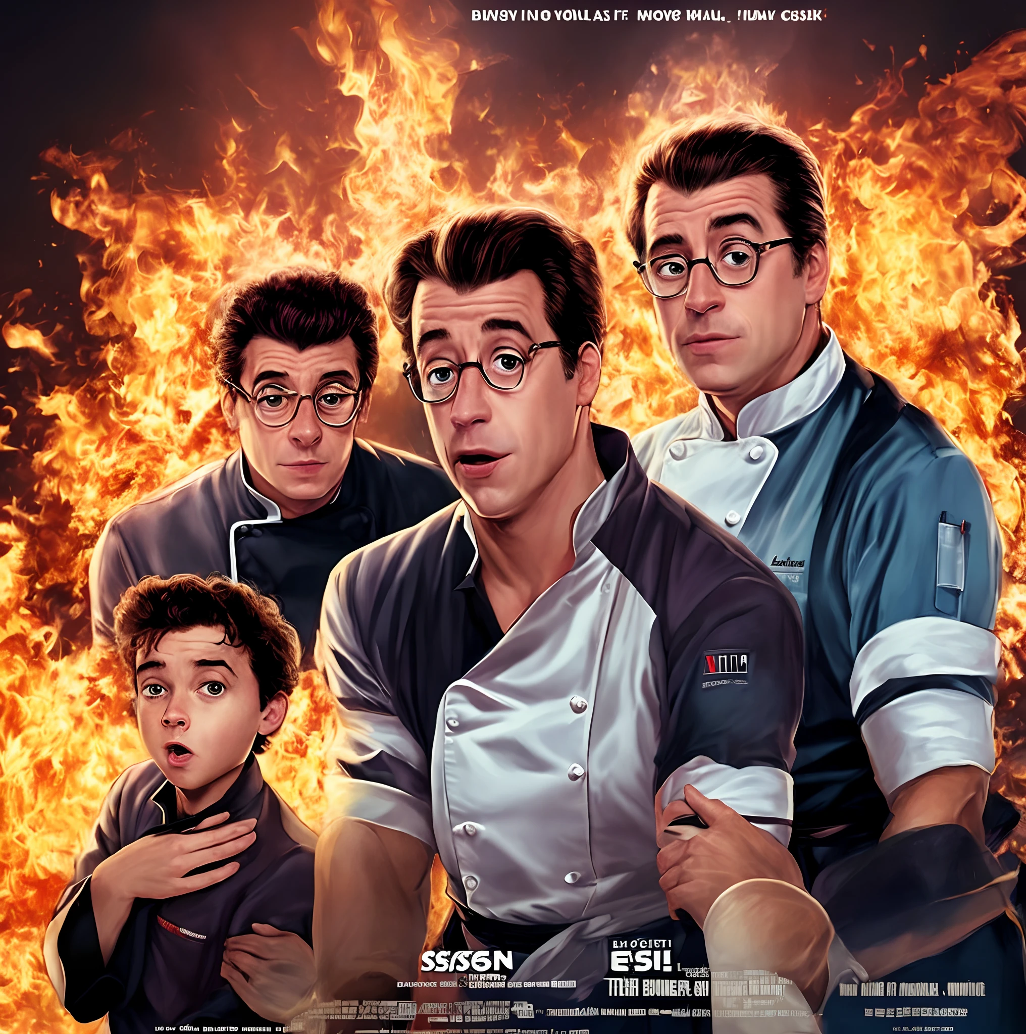 Egon kowalski chef meme Disney filmposter