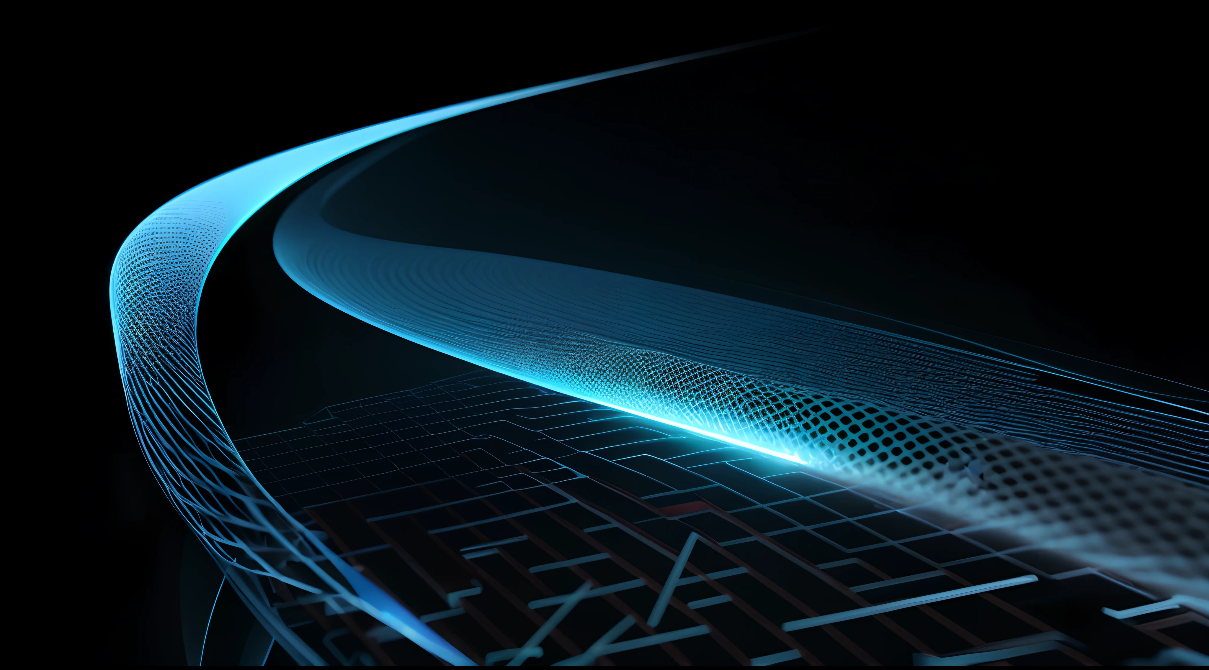 Engaging 3D visualization featuring stunning graphs、glinting