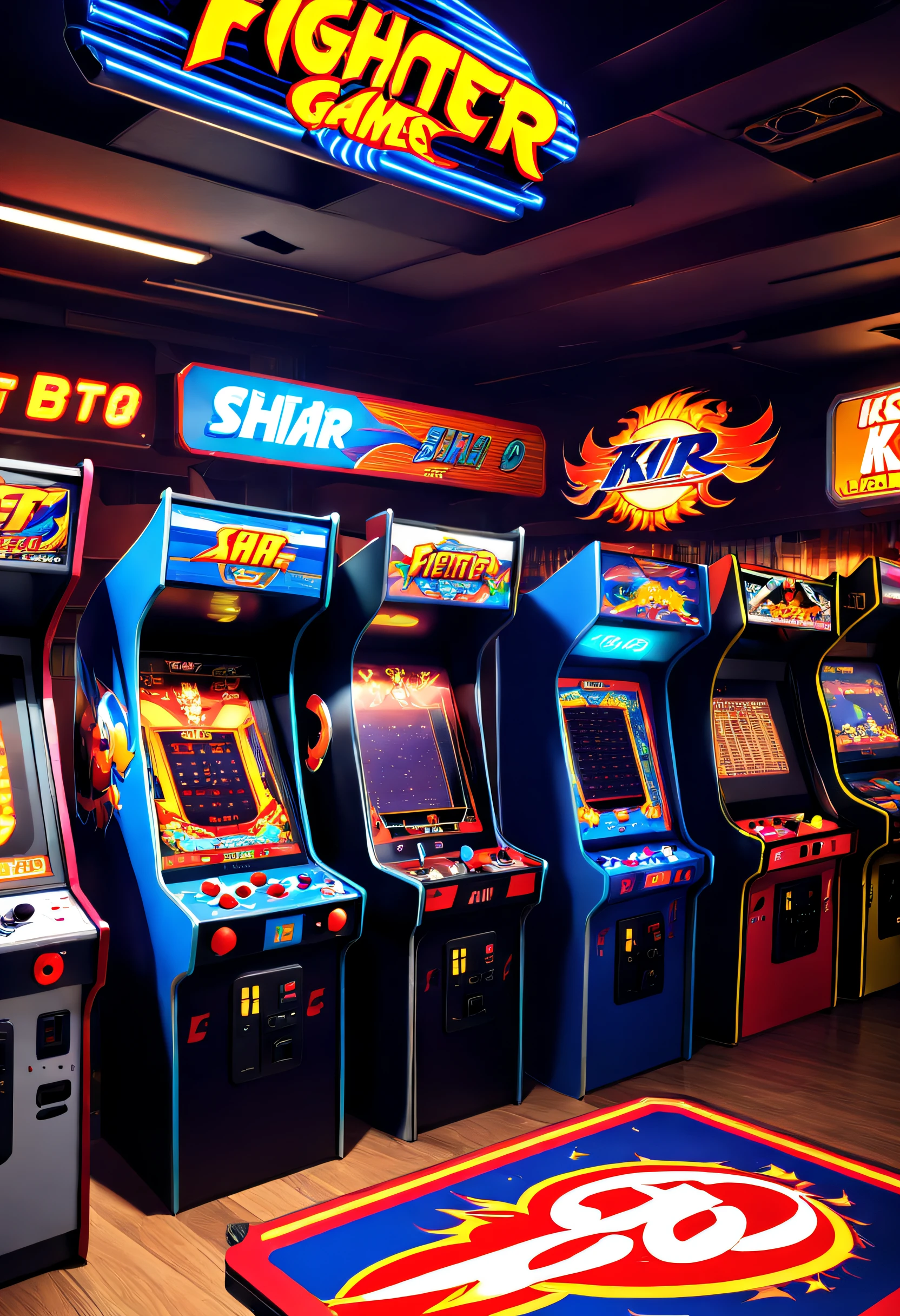 80shair。。,Retro,Arcade games,Nostalgia,king of fighter