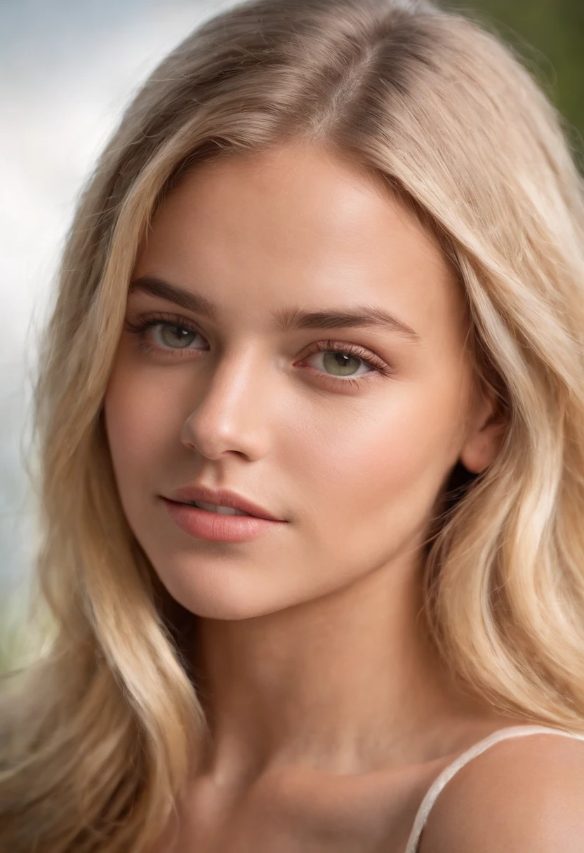 , tanned blonde, american, beautiful, perfect, modest