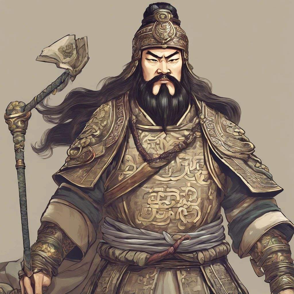 Romance of the Three Kingdoms Guan Yu character bust