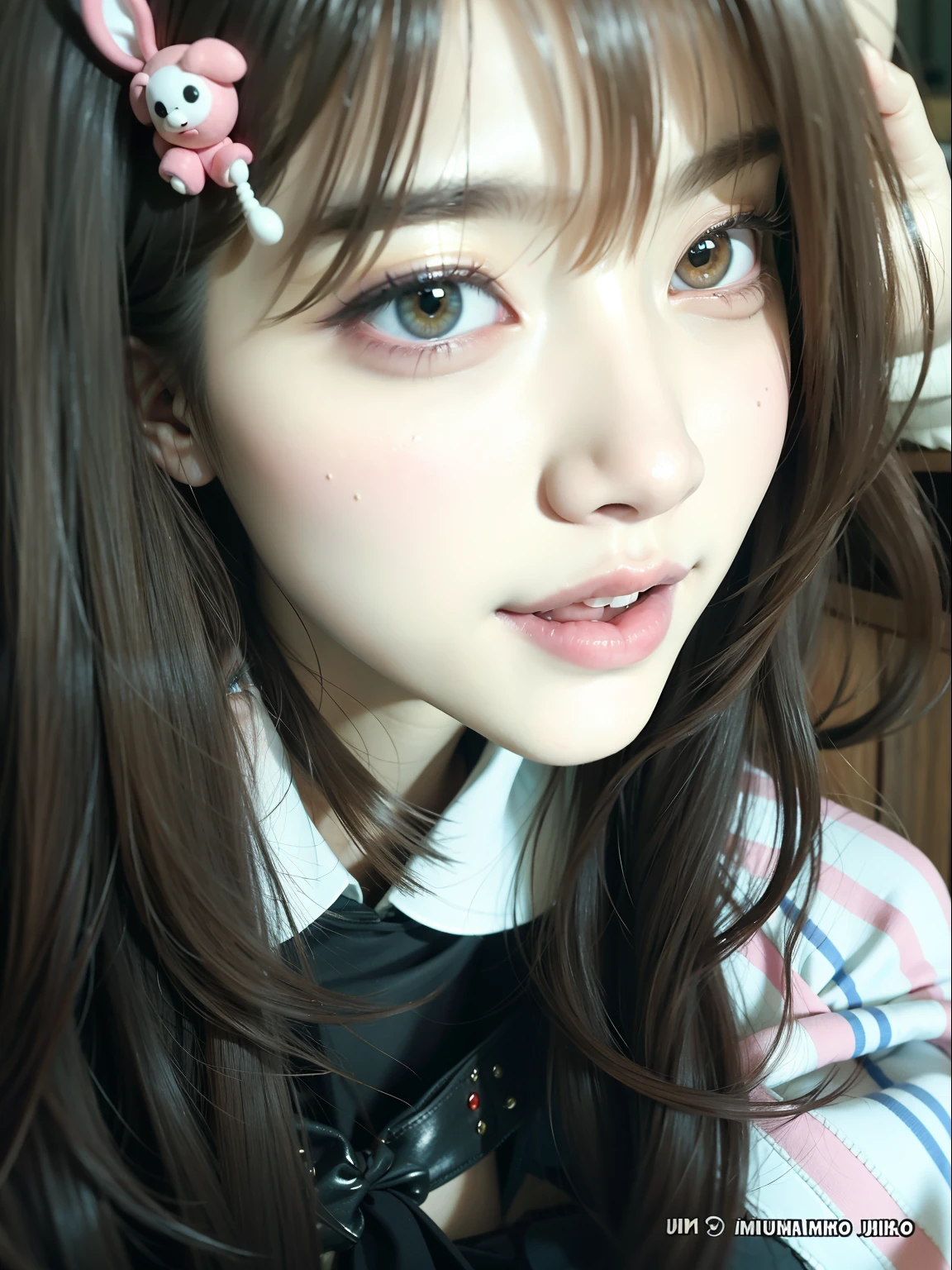 um close up de uma com uma gravata borboleta e um sorriso, Lalisa Manobal, Lalisa Manoban do Blackpink, Ulzzang, wan adorable korean face, Chiho, jossi do blackpink, Jinyoung Canela, com bonito - fino - rosto, Parque Ji-min, Jaeyeon Nam, tzuyu de duas vezes, Junko Enoshima
