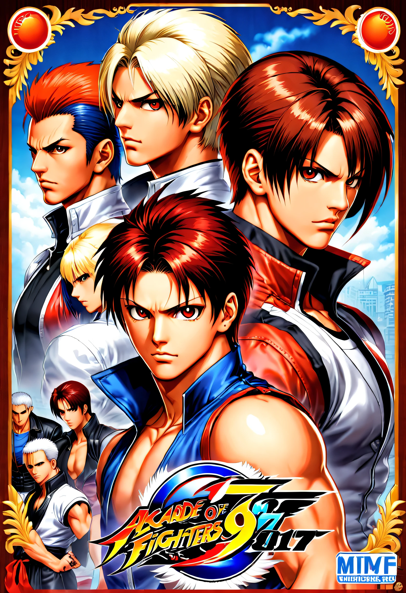80shair。。,Retro,Arcade games,Nostalgia,king of fighter