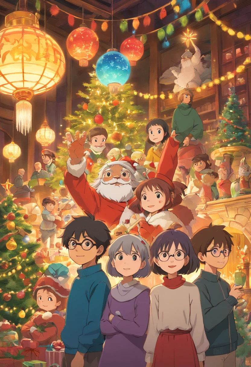 multiple persons，minority，Celebrate the holidays