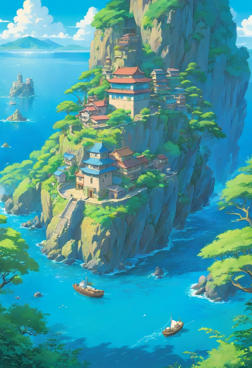 blue geography background