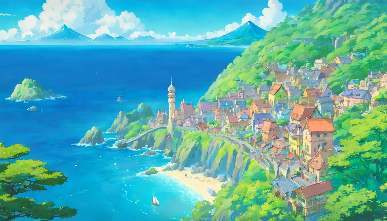 blue geography background