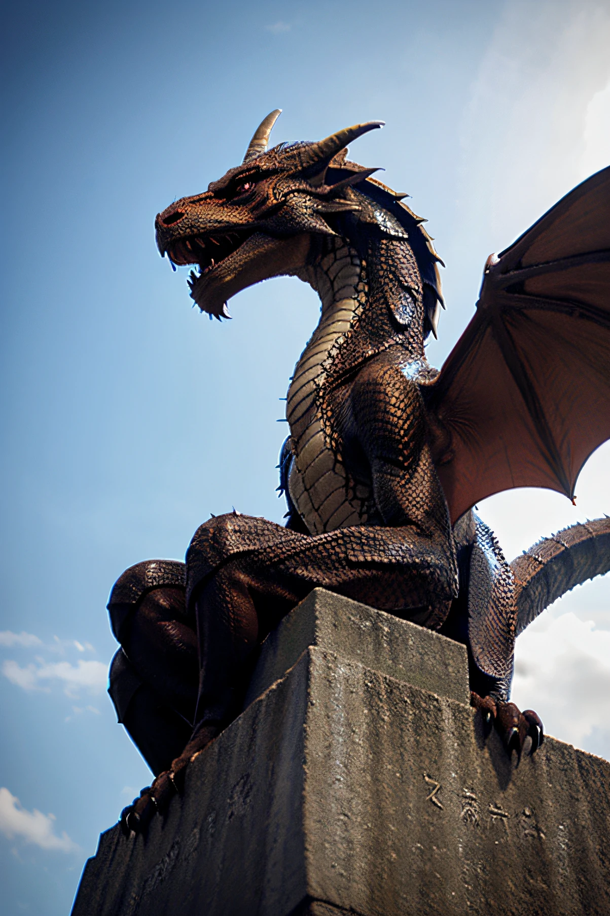 A large golden dragon with many spikes and sparkling scales all over its body flew up to the highest tower of the castle.. Soon, Behind the Walls, noise was heard from the flapping of its huge wings and gusts of heat. "That evil dragon again", - thought the princess and pulled the hem of her dress.. "Only his fucking was no longer there. sucks", - she said gritting her teeth and resolutely went out onto the small balcony of her tower.. The same tower, in which she was imprisoned indefinitely, And she&#39;been there since then, as soon as the nannies first noticed, that the nipples of the young princess began to swell excitingly, filling my chest with unknown desires, and barely noticeable red hairs began to appear above the pussy, her consciousness is even more disturbing.