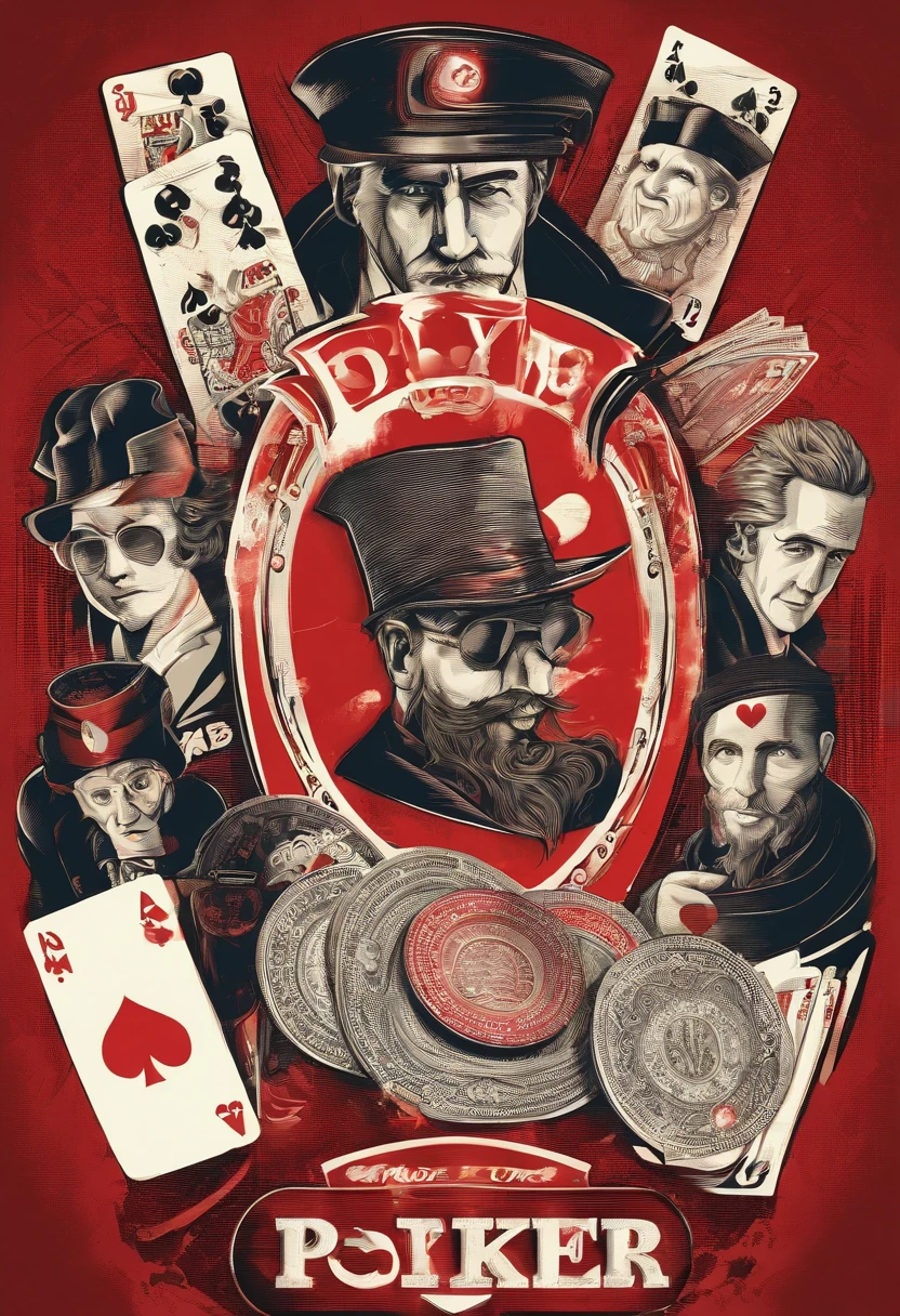 Poker, people playing poker