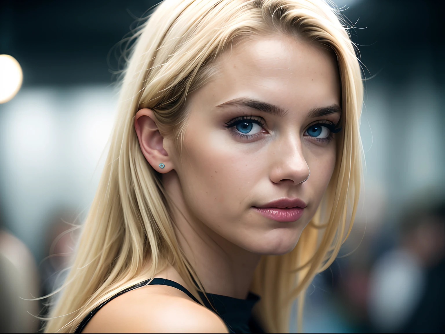(editorial photograph of a blonde 21 year old woman), (highly detailed face:1.4)(blue eyes) (smile:0.7) out clubbing:1.3) POV, by lee jeffries, nikon d850, film stock photograph ,4 kodak portra 400 ,camera f1.6 lens ,rich colors ,hyper realistic ,lifelike texture, dramatic lighting , cinestill 800,