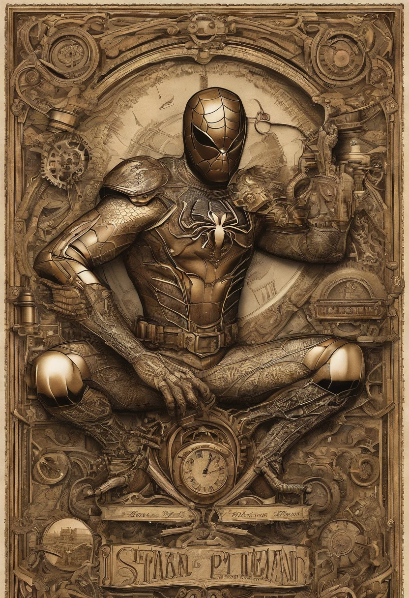 spider man eating pizza
