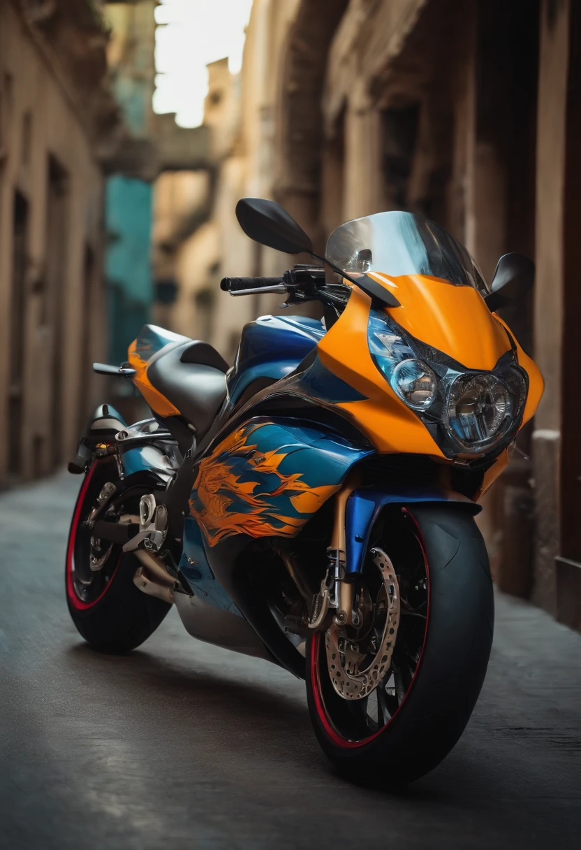 Motorcycle shark