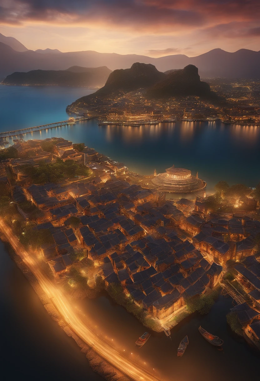 (Ultra photo realsisim, Intricate, epic cinematic scenery), (Mind Destroyers search for the legendary Lost City, full bodyesbian) (In the bustling port), (Intricate, A lot of small details, Amazing lighting, stunning environment), (Colorful, Ultra photo realsisim, High quality, Highly detailed, Sharp focus, 8K UHD, ultra-realistic realism), crowd of people