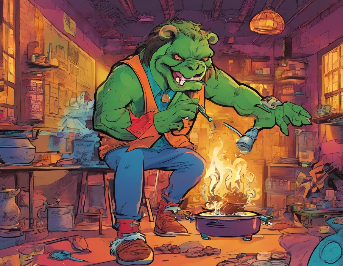 Garoto, caucasiano, tocando bateria, a palavra, "André), escrita no bumbo, André background with neon colors and smoke