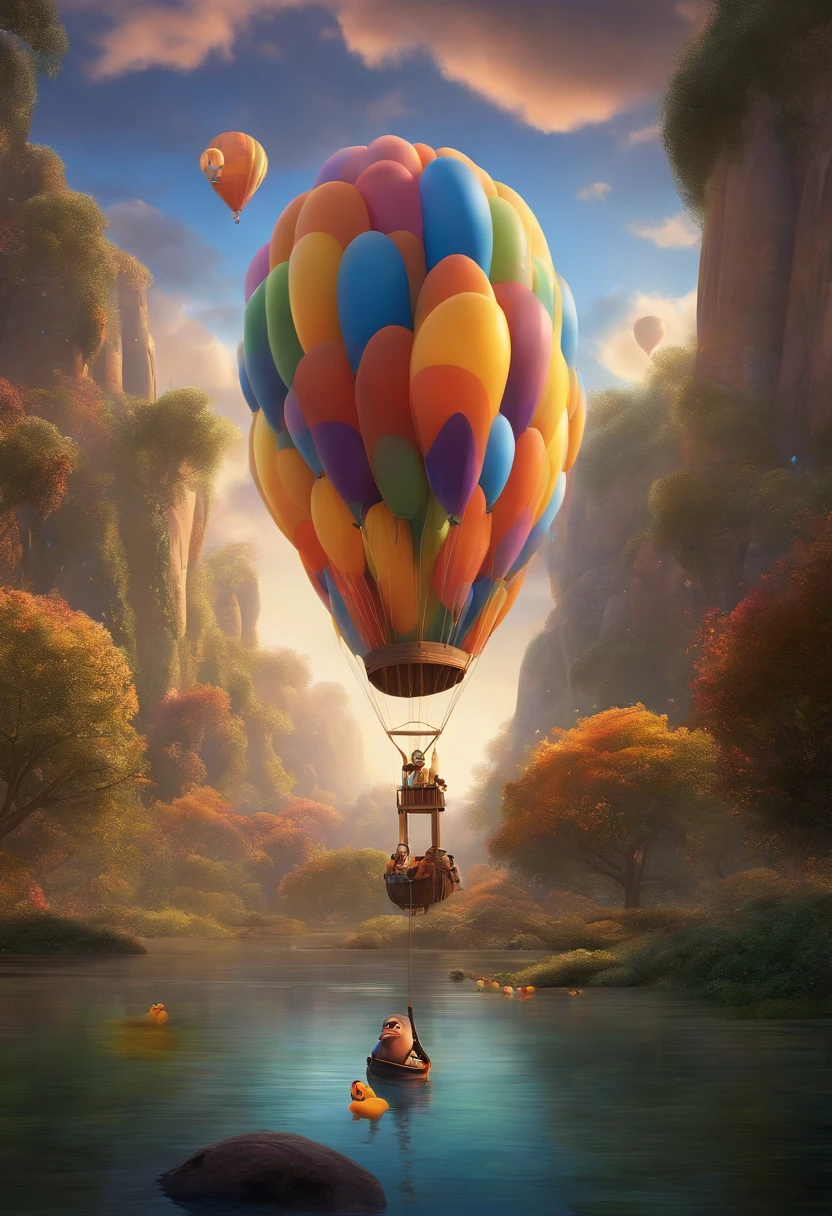 A dream architect inspired by Pixar animation, up close. The facial expressions are captivating, with a touch of unreality.