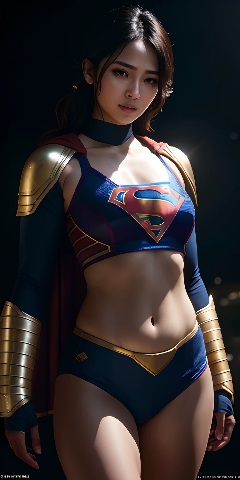 Beautiful mature Indian college girl、Supergirl Costumes、Outside Track Field、((Slimed、小柄))、Photorealsitic、a picture、​masterpiece、reallistic、真实感、photorealisim、High contrast、Photorealistic Art Station Trending Digital Art 8k HD High Definition and Detailed Realistic, detaileds, Skin Texture, ultra-detailliert, realistic skin textures, armature, top-quality, 超A high resolution, (Photorealsitic:1.4),, hight resolution, detaileds, Raw foto, Sharp Re, Nikon D850 Film Stock Photo by Lee Jefferies 4 Kodak Portra 400 Camera F1.6 lenses rich colors hyper realistic lifelike textures dramatic lighting unreal engine artstation trends synestil 800,