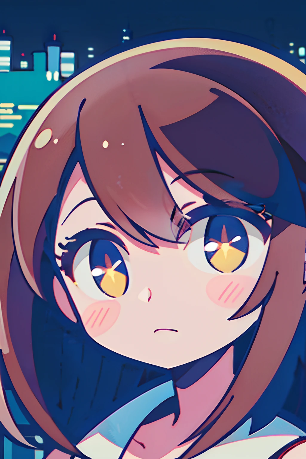 (best-quality:0.8),
(best-quality:0.8), perfect anime illustration, extreme closeup portrait of a pretty woman walking through the city