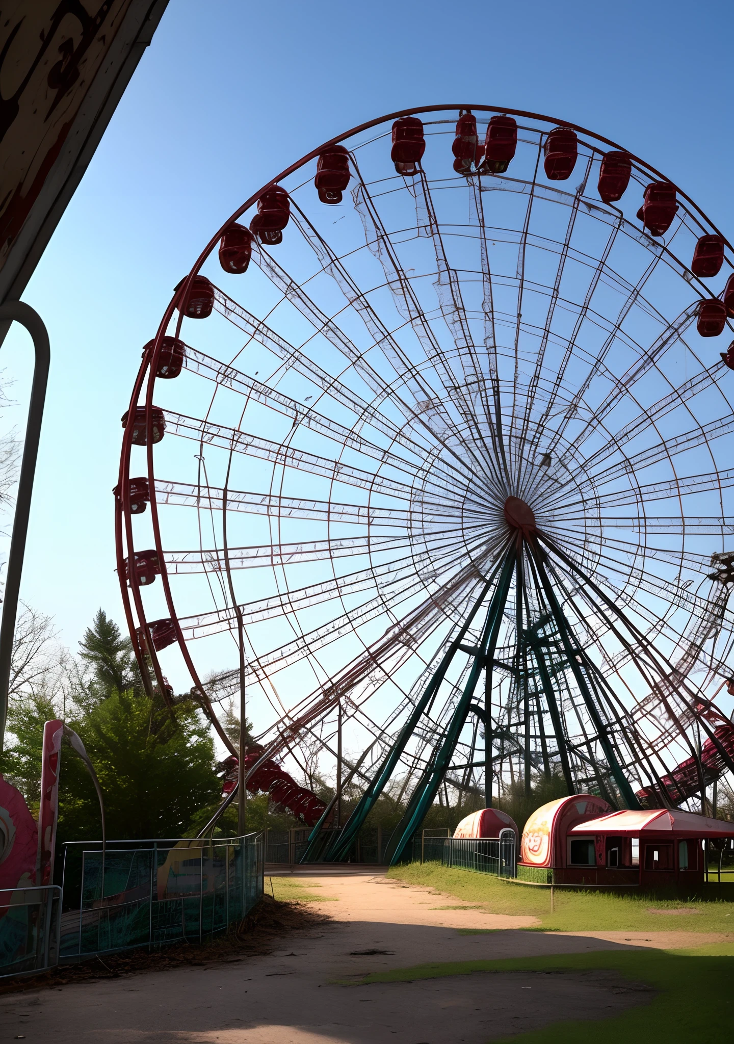 Abandoned amusement park