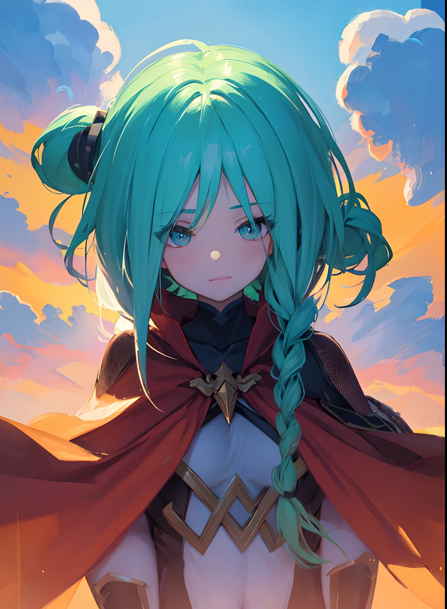((Masterpiece, Highest quality)), Detailed face, CharacterDesignSheet, full bodyesbian, Full of details,, Highly detailed, Depth, Many parts,Beautiful paladin girl,Holding a shield,Extremely beautiful,High Balance, Natural light, Lace,lacepantyhose,starrysky,Green hair,hentail realism, shadowing,character sheets, reference sheet, Standing painting, 8K, Super detail, 1080p, Women's HD,Slim,femele, 16k, A high resolution, Best quality, High quality, Anatomically correct, Masterpiece, ccurate, hyper HD,As graceful as a swan,unreal-engine, Ghibli-like colors, anime big breast, Standing painting, angle of view,Yarn skirt,ssee-through,pigtails,Black and white staggered chest,Cardigan