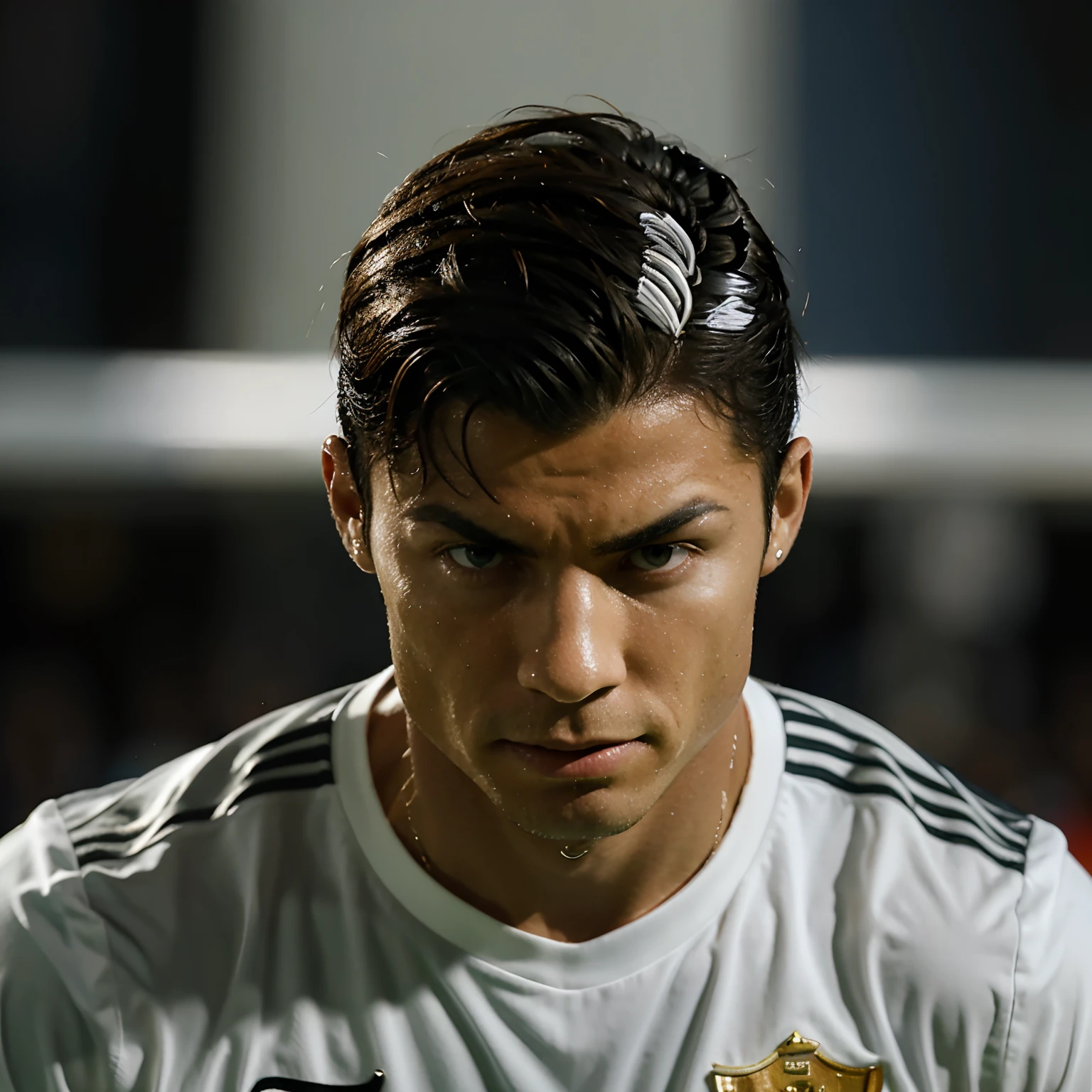 Cristiano Ronaldo is angry