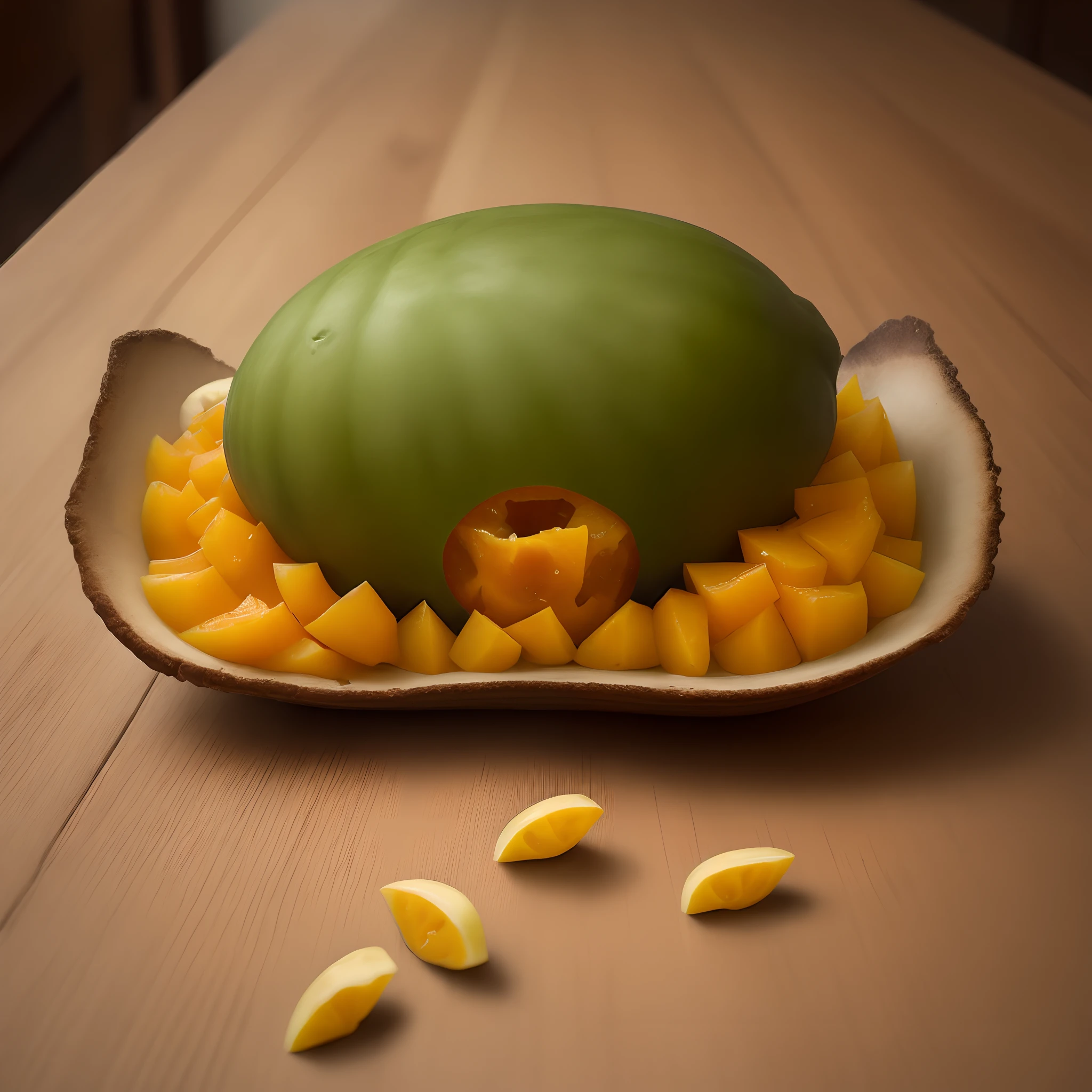 Squashed pompote