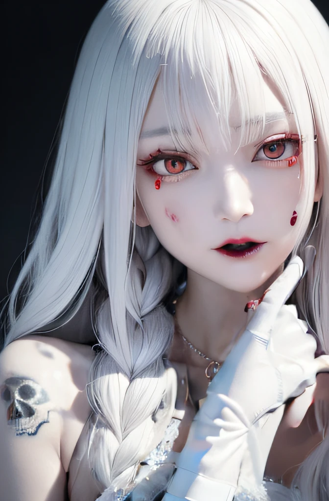 Red stains、wounds、reddish、Crimson、