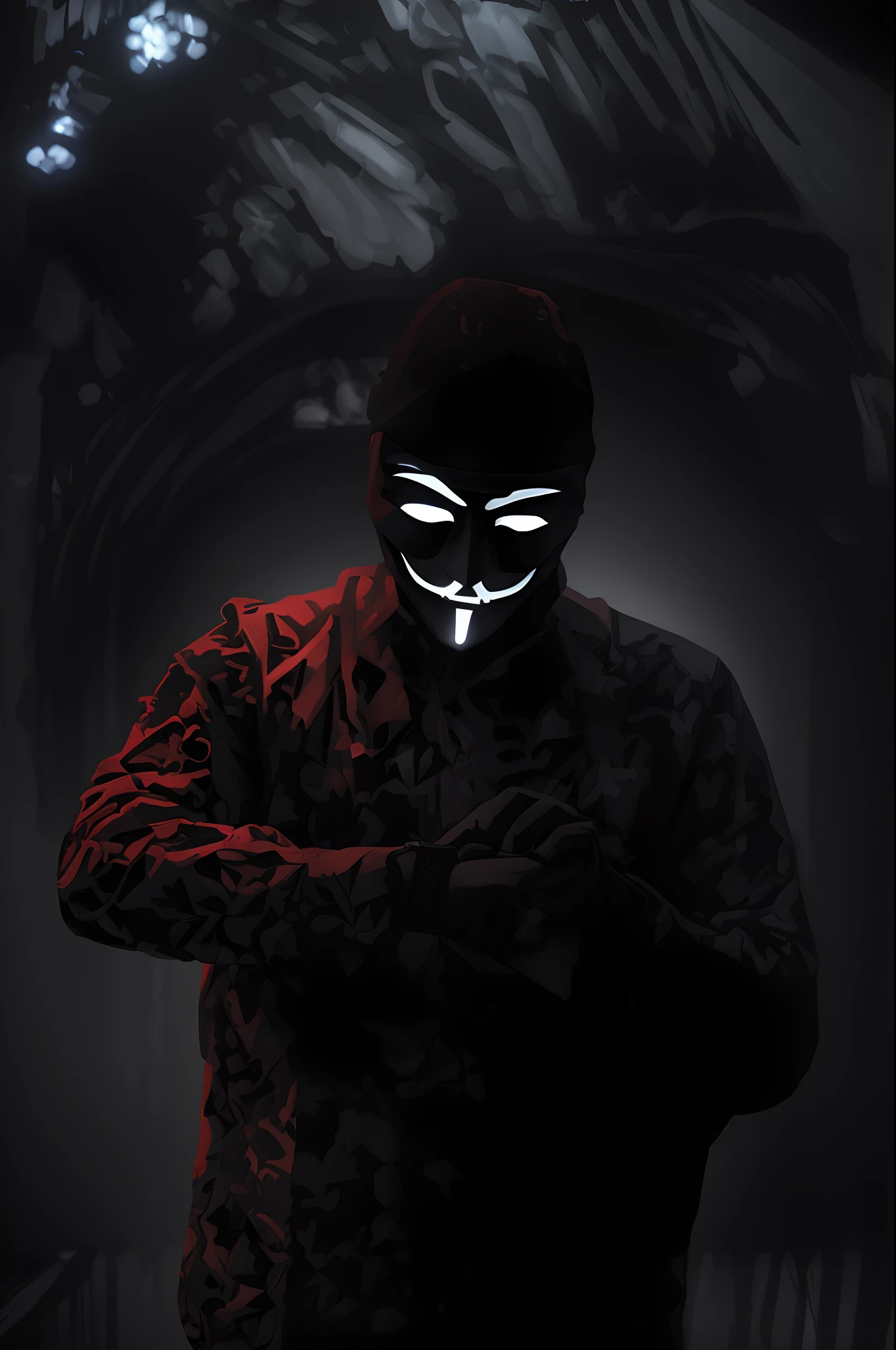 dark art darkweb evil hacker,using anonymous mask,darkness,obscure,4k