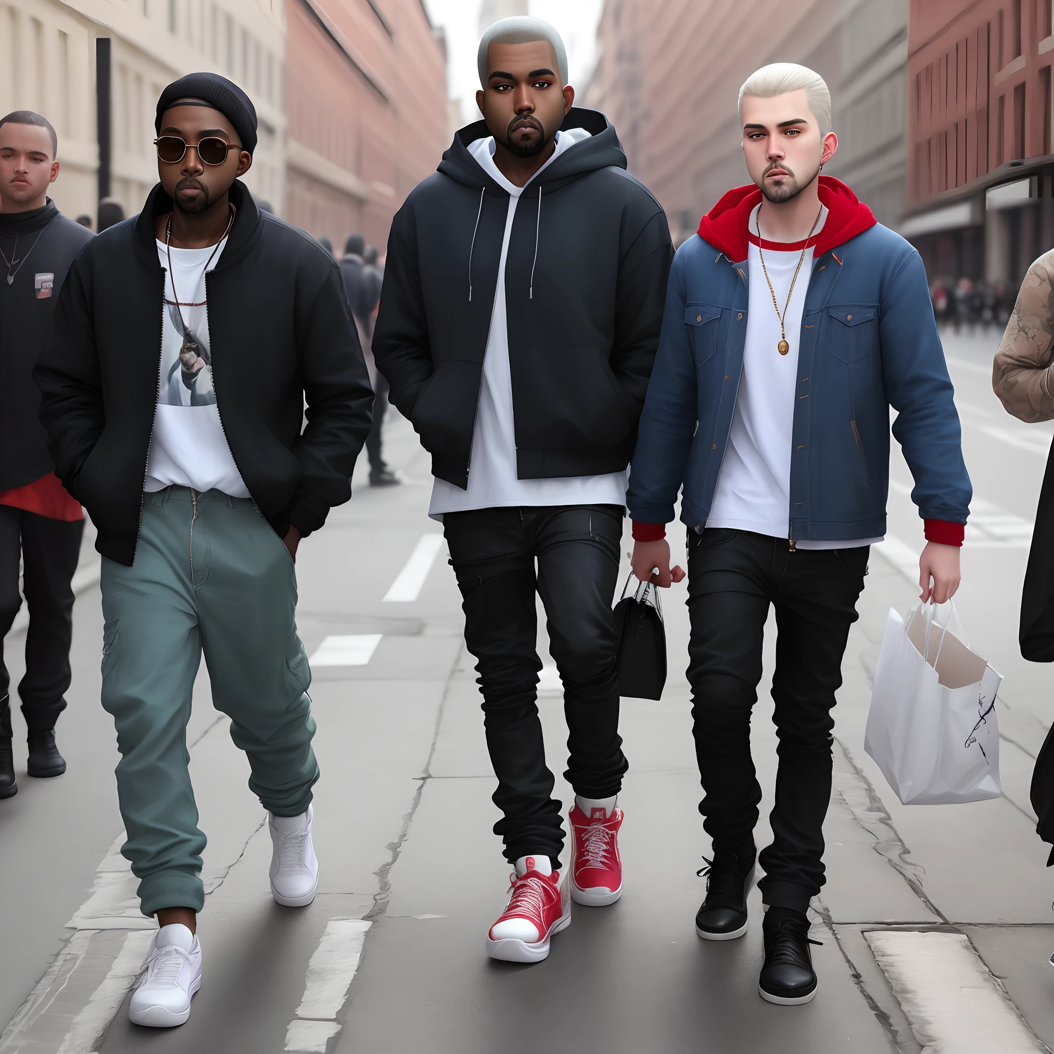 White Kanye west