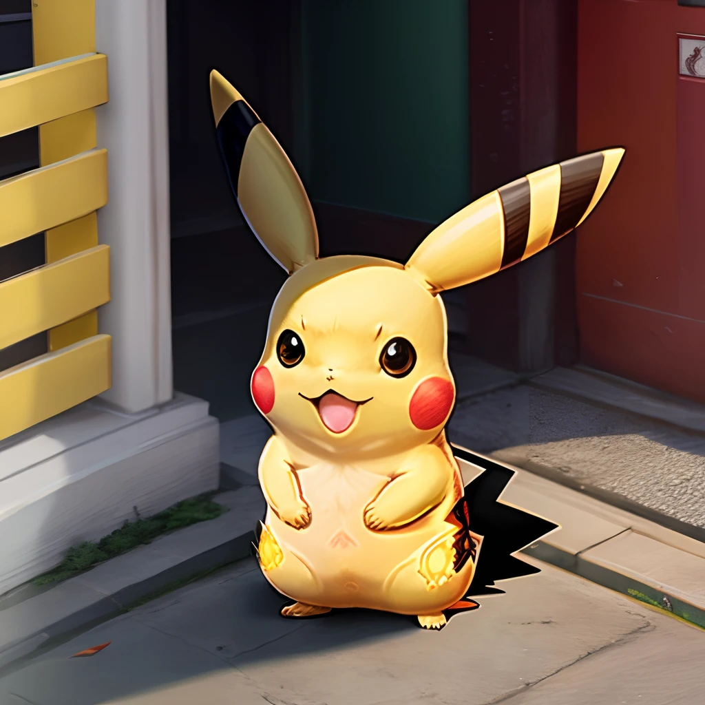 Pikachu, defined face, defined eyes, full lips, thin upturned nose, orgasmic expression, defined figure, thick legs, thin waist, huge breasts, detailed delicate hands, much more voluptuous, more muscular, much more lascivious, suck cock, titjob , blowjob, riding cock, hard sex