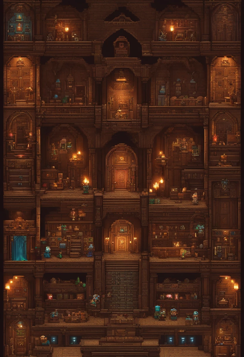 8-bit graphics, 6--old ot, Top-down fantasy, Rol, high fantasy, Art Station, Concepto-Arte, Final fantasy, Leyenda de Zelda, Arte de videojuegos de 8 bits, pixelart