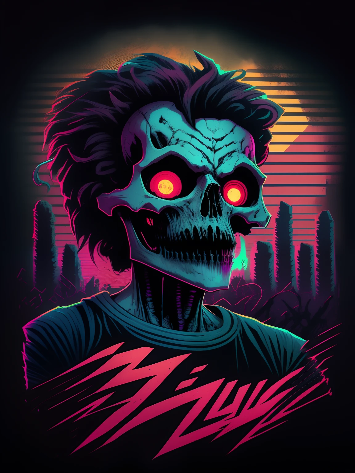 zombie cyborg creepy