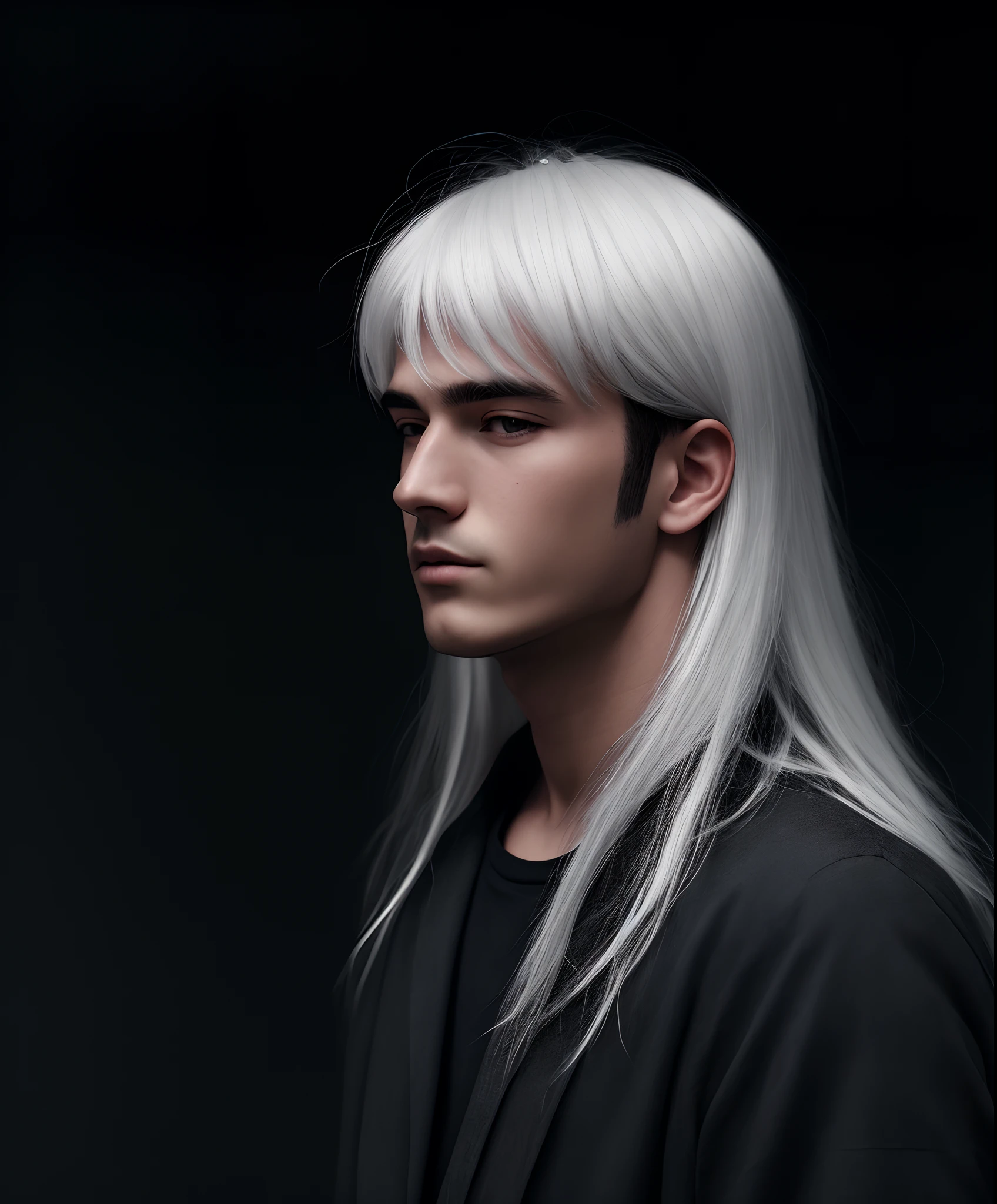 White haired ethereal guy