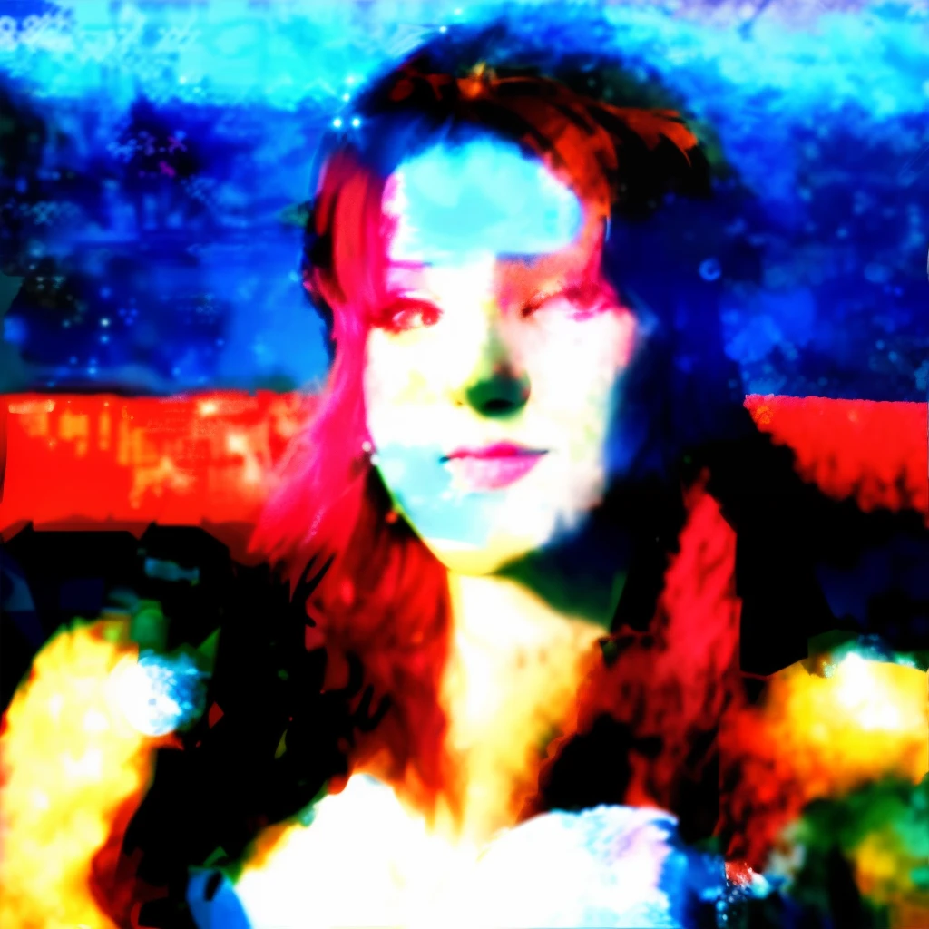 Make an image of a curvy female Jojo oc with brown hair and brown eyes.