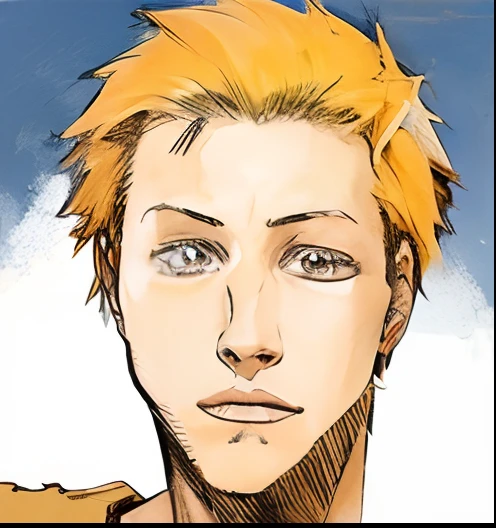Realistic-style, Bleach, man,